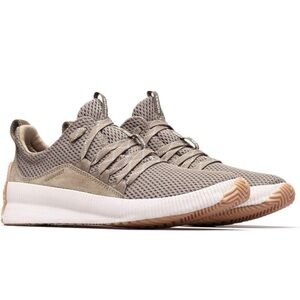 Sorel Out ‘n About Waterproof Sneaker - olive green - women size 7